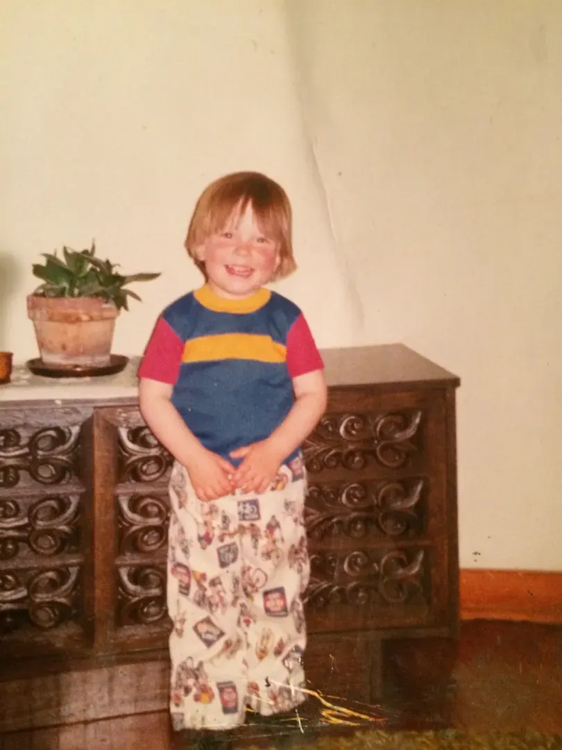 Todd as a kid